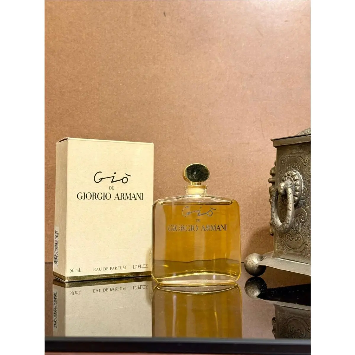Vintage Giorgio Armani Gio Edp 50 ml 1.7 oz Splash Super Rare