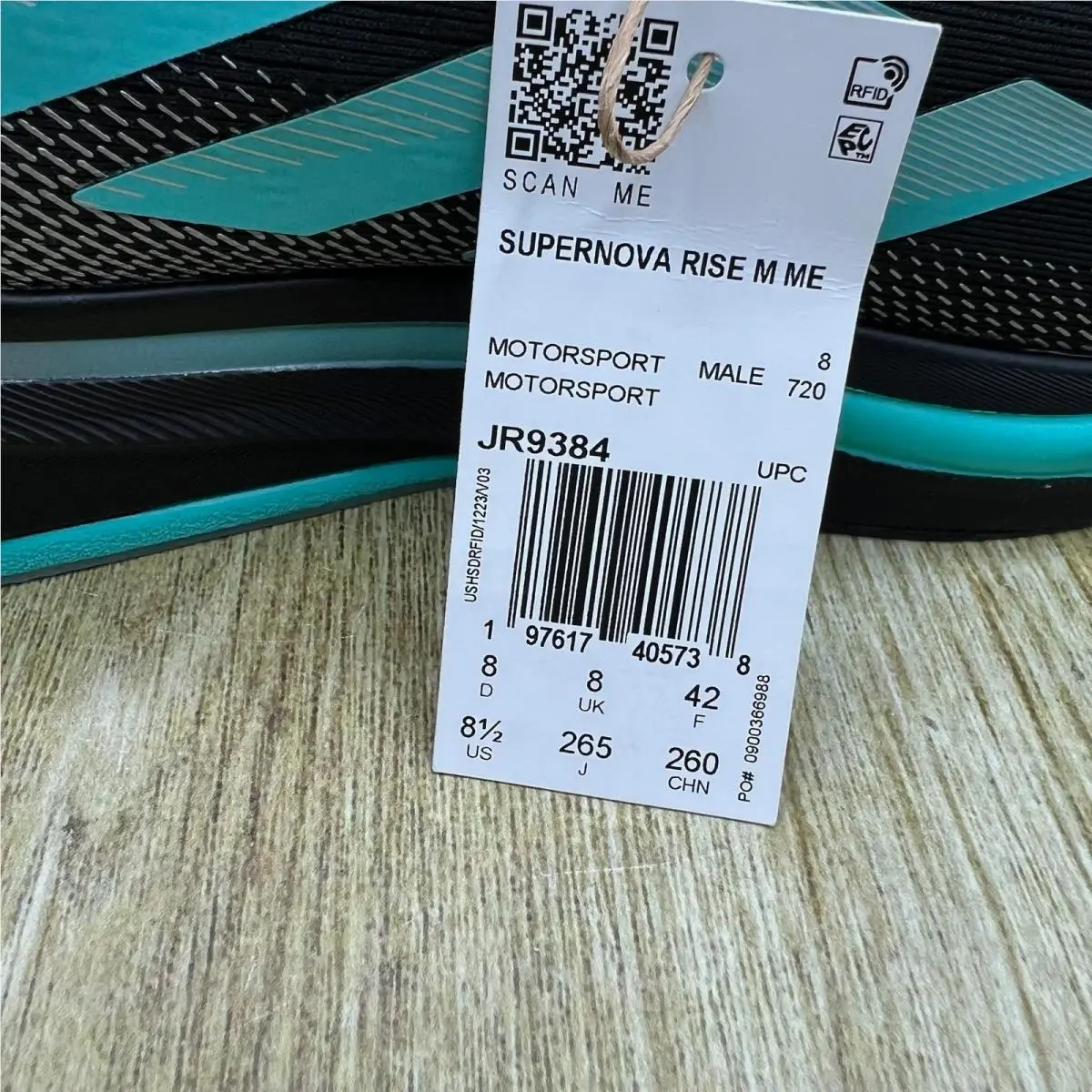 Adidas shoes - Supernova Rise - Supernova Rise - JR9384 - Black 7