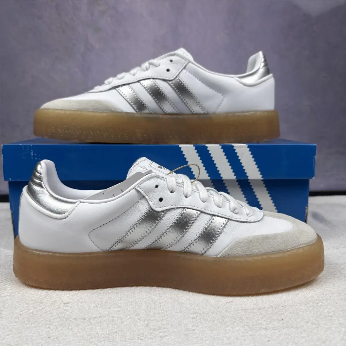 Adidas shoes - adidas Sambae - Sambae - JQ8412 - White (UPC: 0197621976583) 0