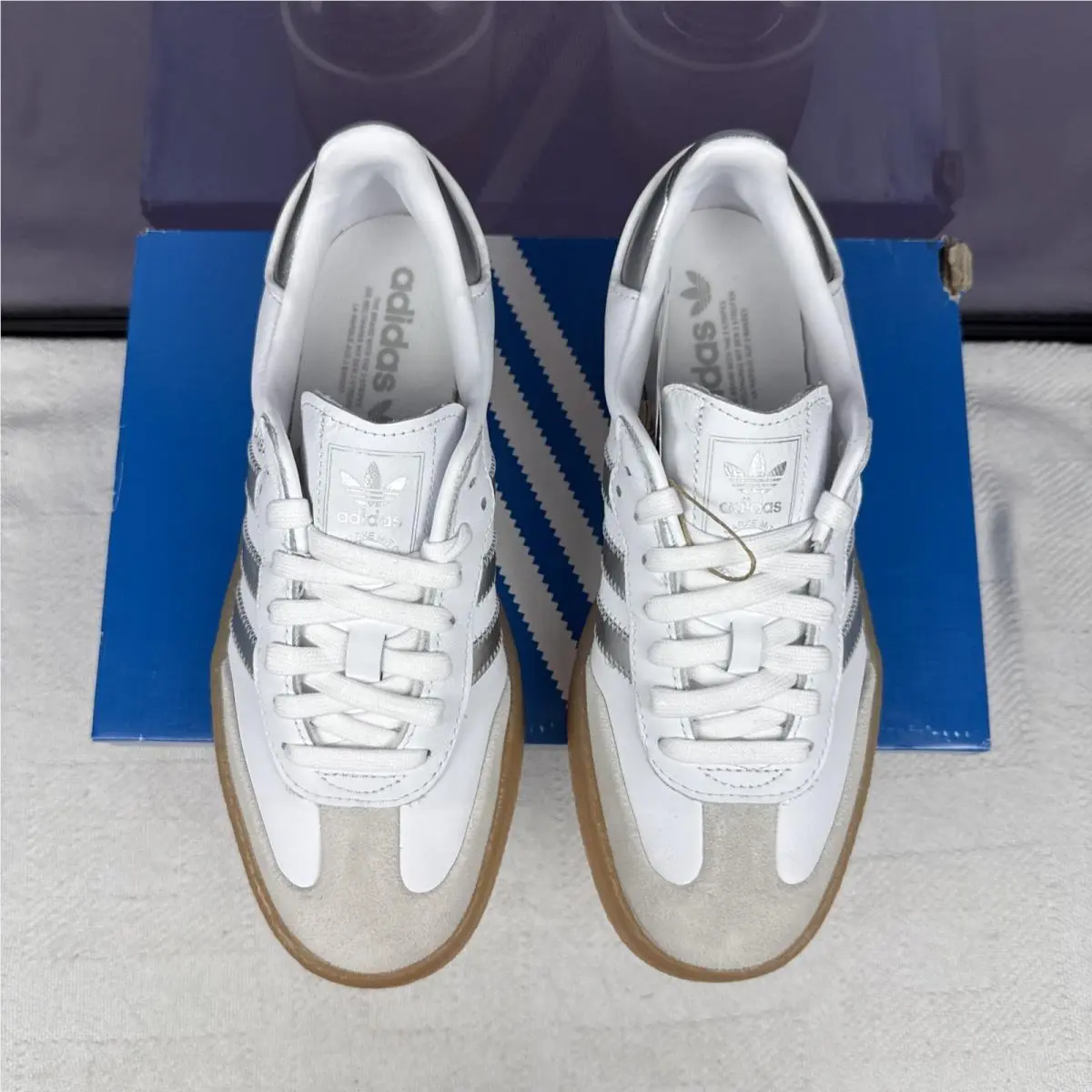 Adidas shoes - adidas Sambae - Sambae - JQ8412 - White (UPC: 0197621976583) 2