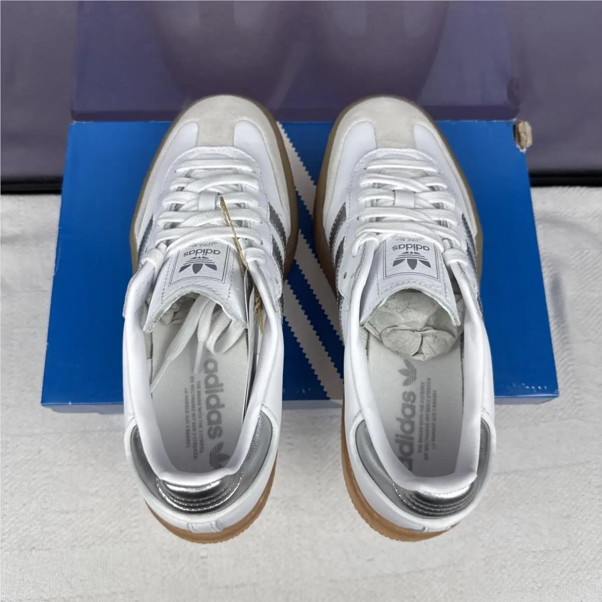 Adidas shoes - adidas Sambae - Sambae - JQ8412 - White (UPC: 0197621976583) 4