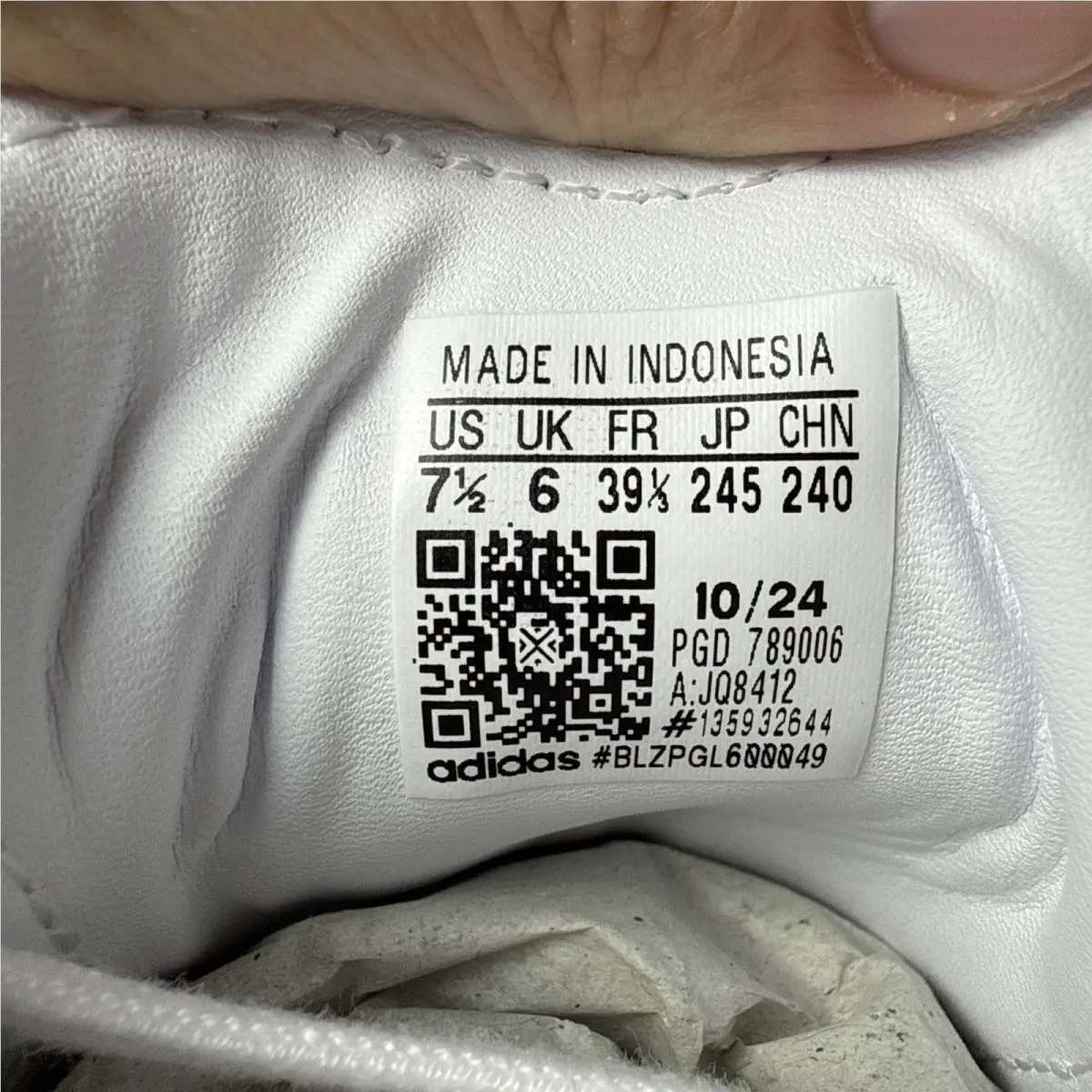 Adidas shoes - adidas Sambae - Sambae - JQ8412 - White (UPC: 0197621976583) 6