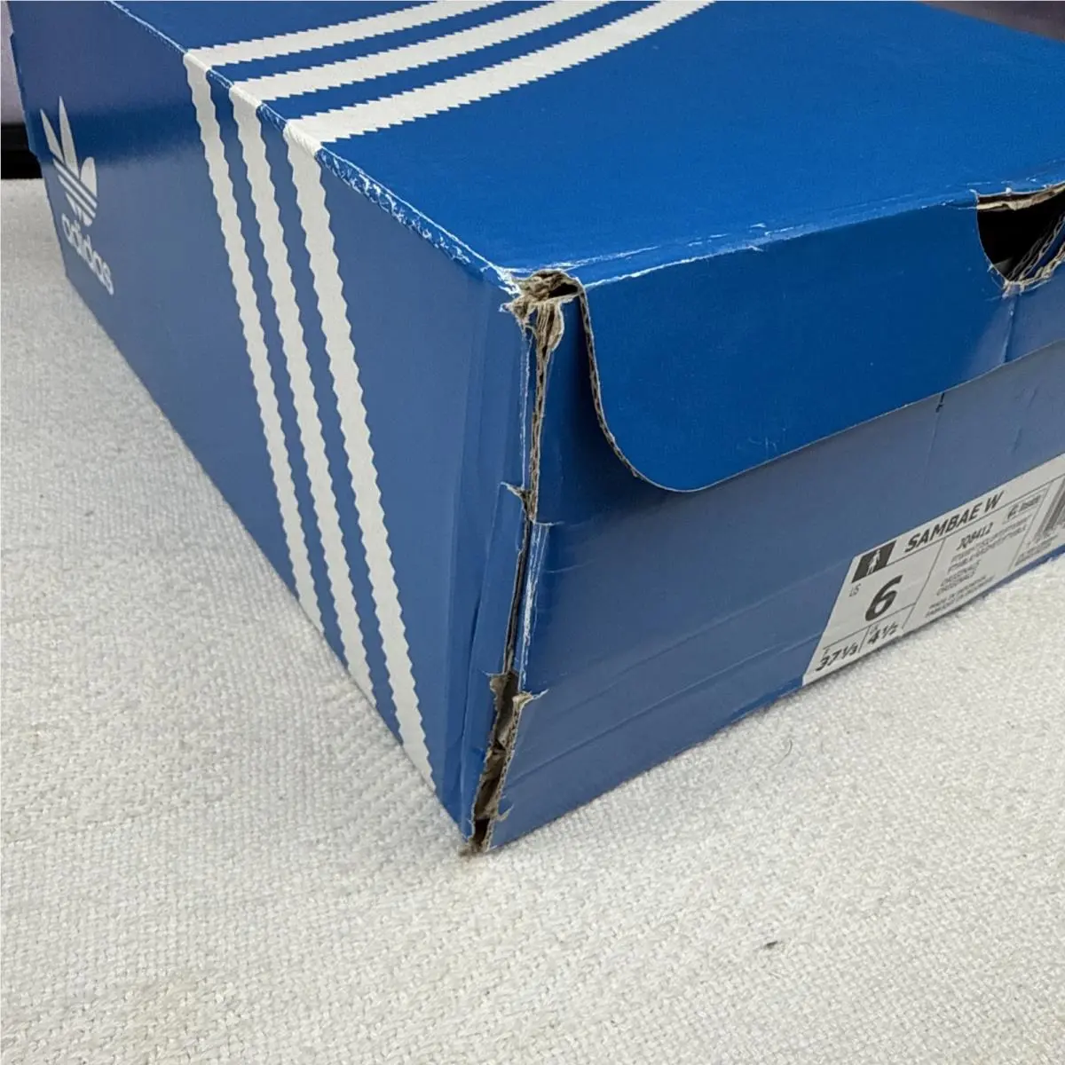 Adidas shoes - adidas Sambae - Sambae - JQ8412 - White, Manufacturer: Cloud White/Silver Metallic/Gum (UPC: 0197621976514) 10