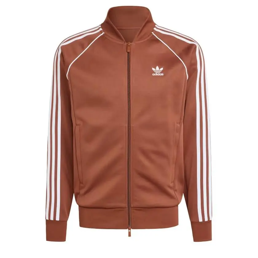 Originals Adicolor Classics Sst Track Jacket Men`s Size L Brown IY9855 by Adidas