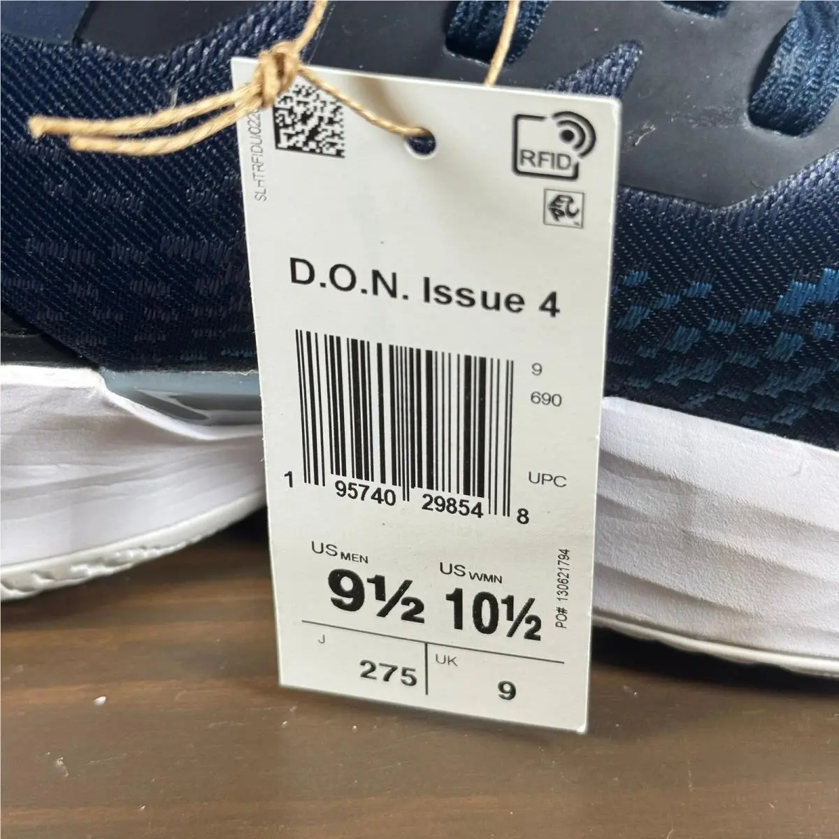 Adidas shoes - D.O.N. Issue 4 - Issue - Blue (UPC: 195740298548) 2
