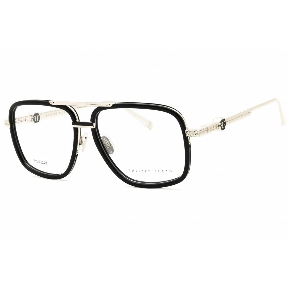 Philipp Plein VPP063M 0K07 Palladium/black 58mm Eyeglasses