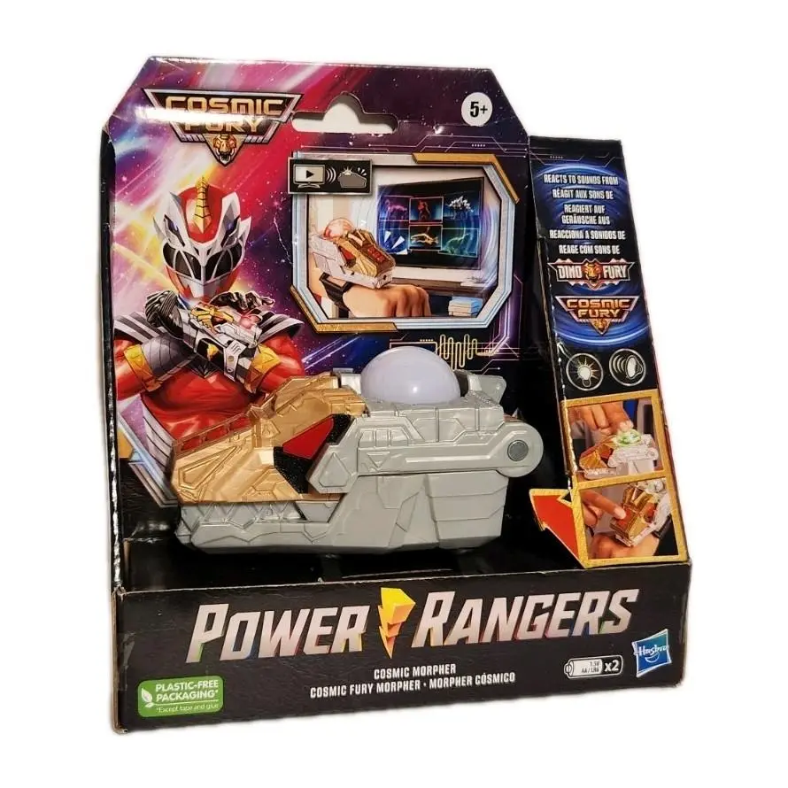Power Rangers Cosmic Fury Morpher 20+ FX Lights Sounds Toy Hasbro