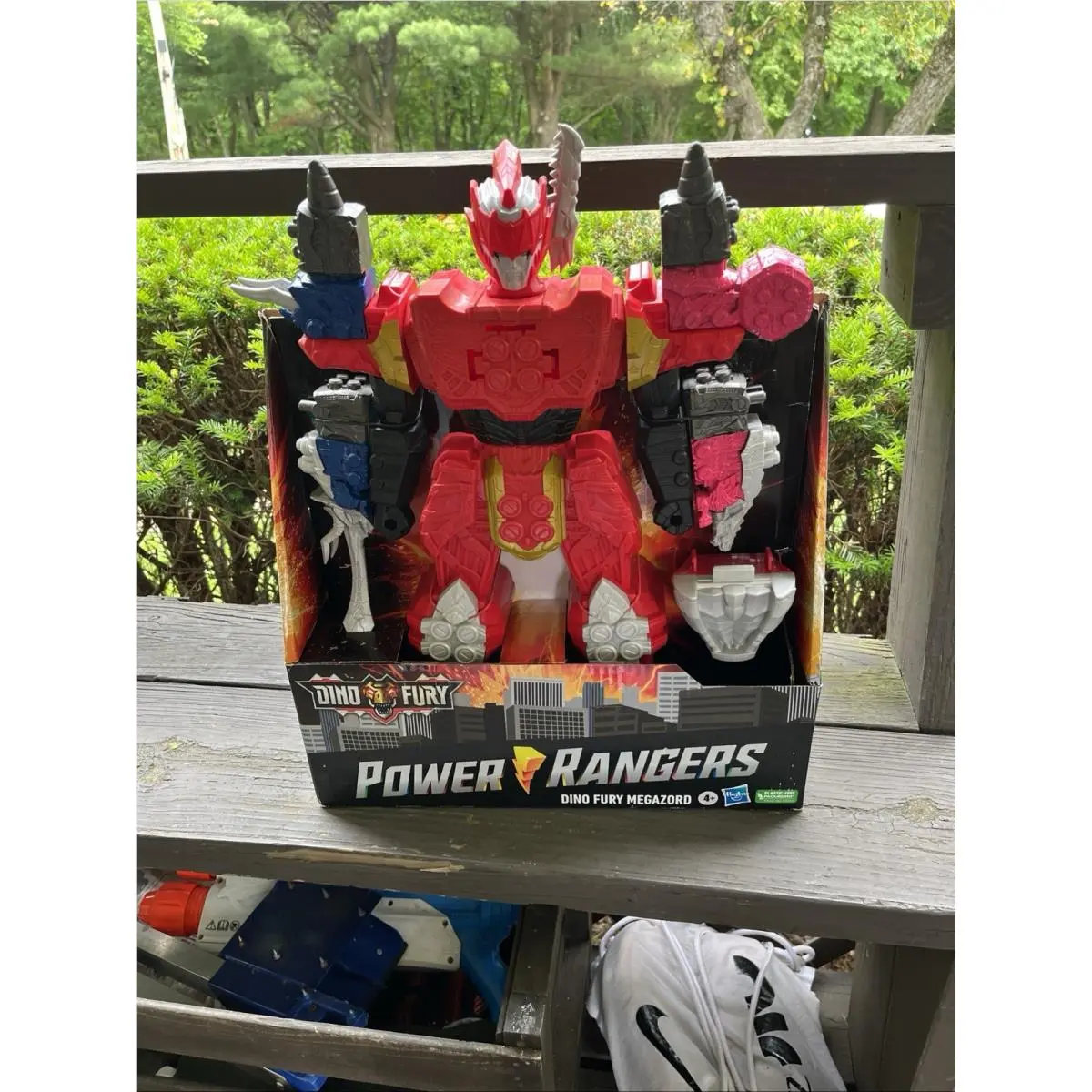 Power Rangers Dino Fury Megazord Mega Size 19.5 Action Figure