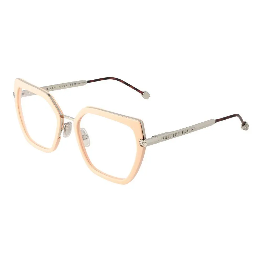 Philipp Plein Pink Metal Plastic Glasses Frames