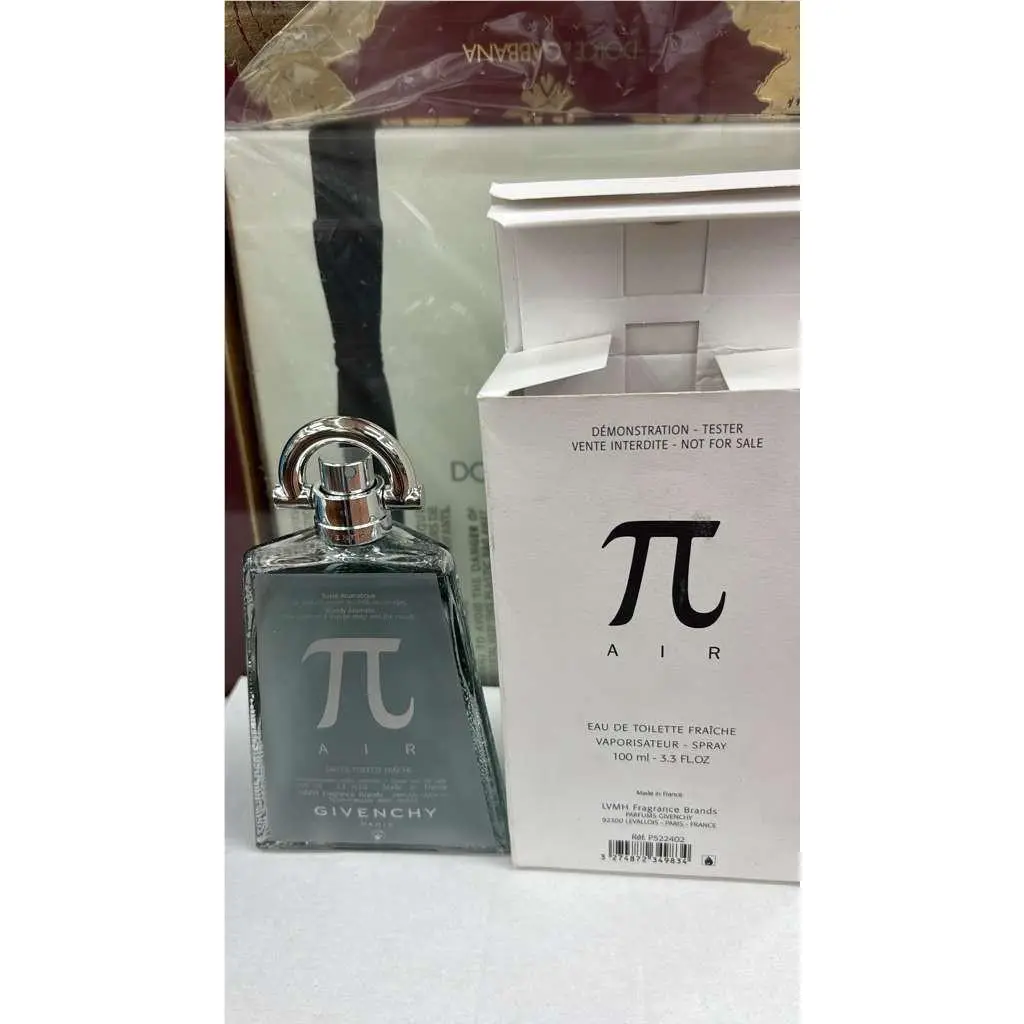 Givenchy PI Air 3.3 OZ Edt For Men Very Rare