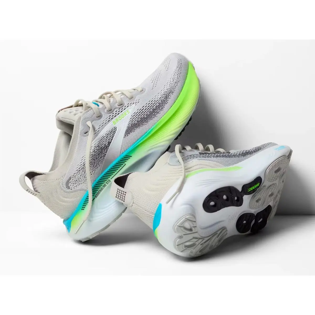 Brooks shoes - Grey/Green 14