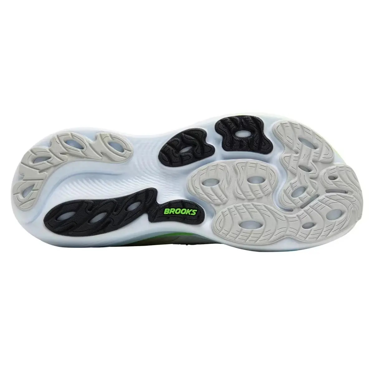 Brooks shoes - Grey/Green 12