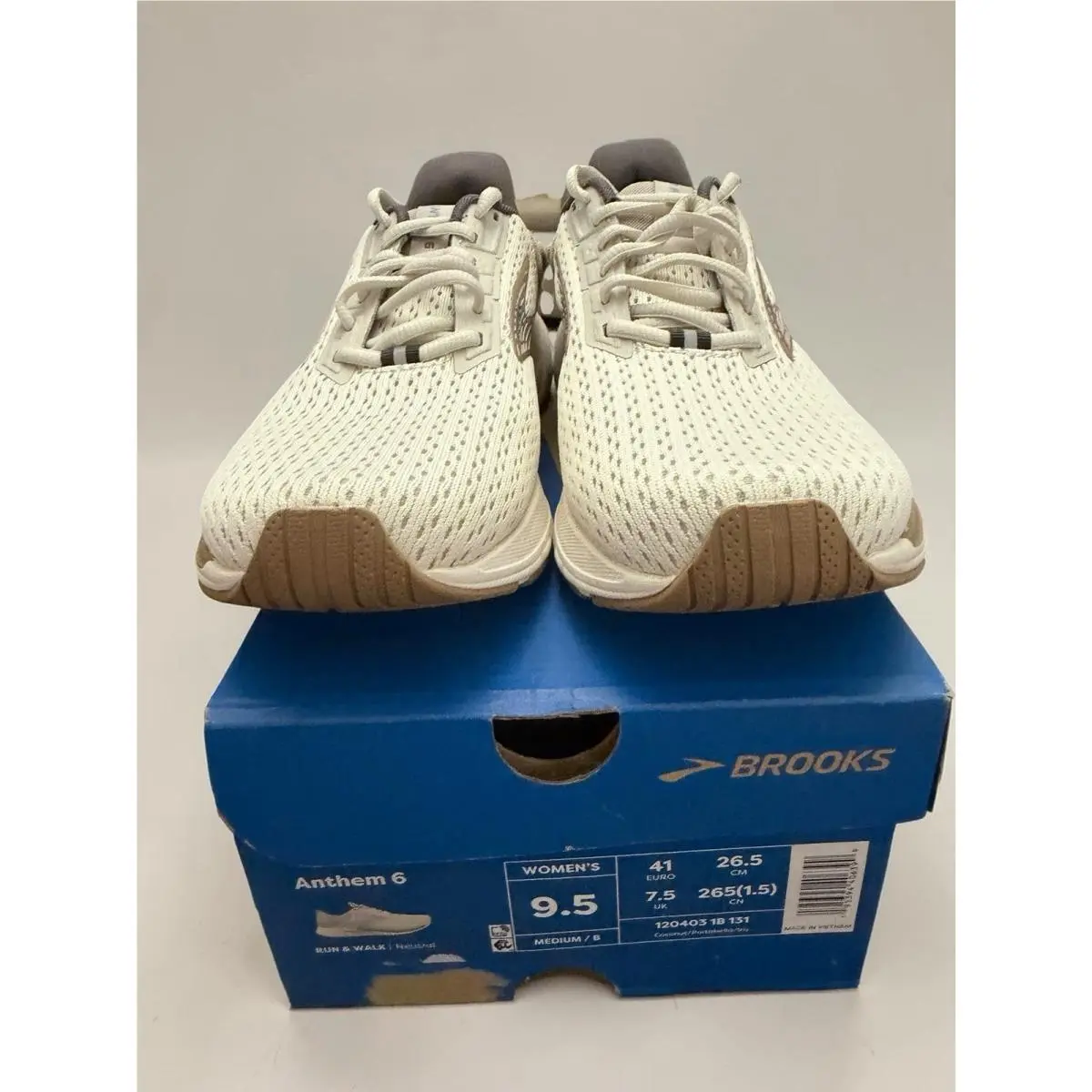 Brooks shoes - Brooks Anthem - Anthem - White (UPC: 195394406399) 5