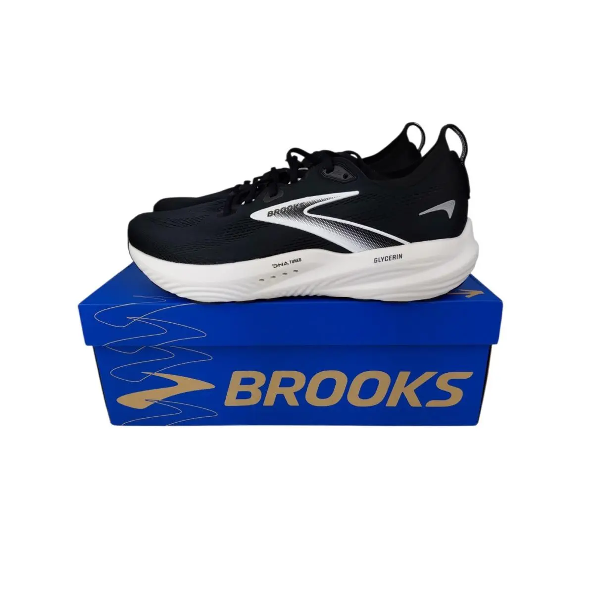 Brooks Men`s Glycerin 22 Running Walk Shoes Sneakers Size 11.5