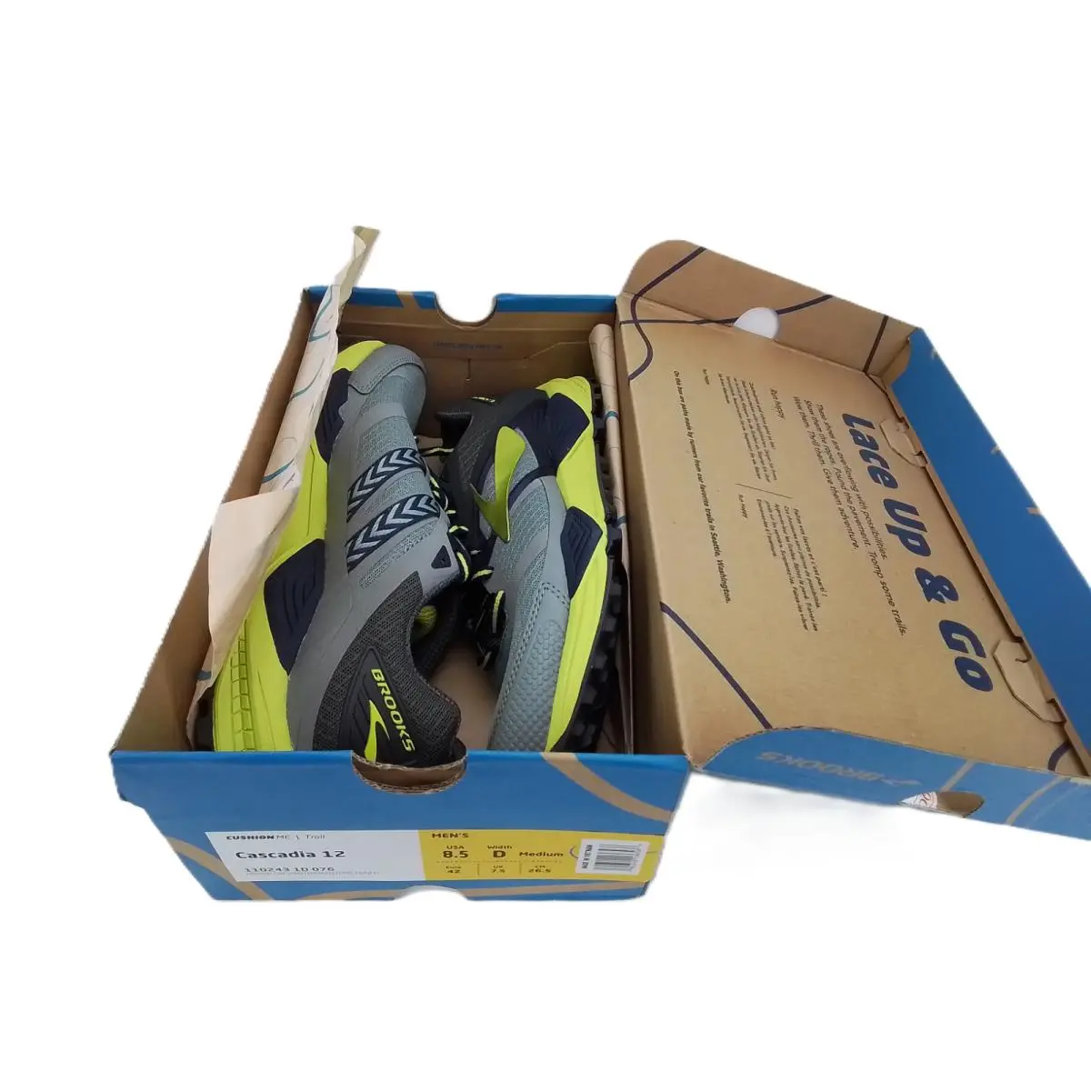 Brooks shoes - Brooks Cascadia 12 - Cascadia - Gray 6