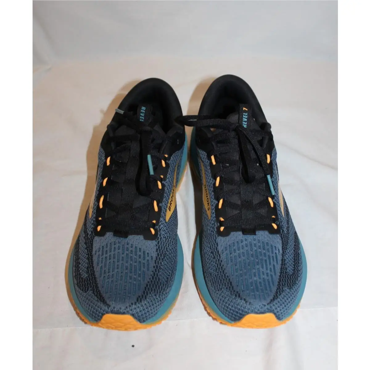 Brooks shoes - BLUE BLACK ORANGE 2