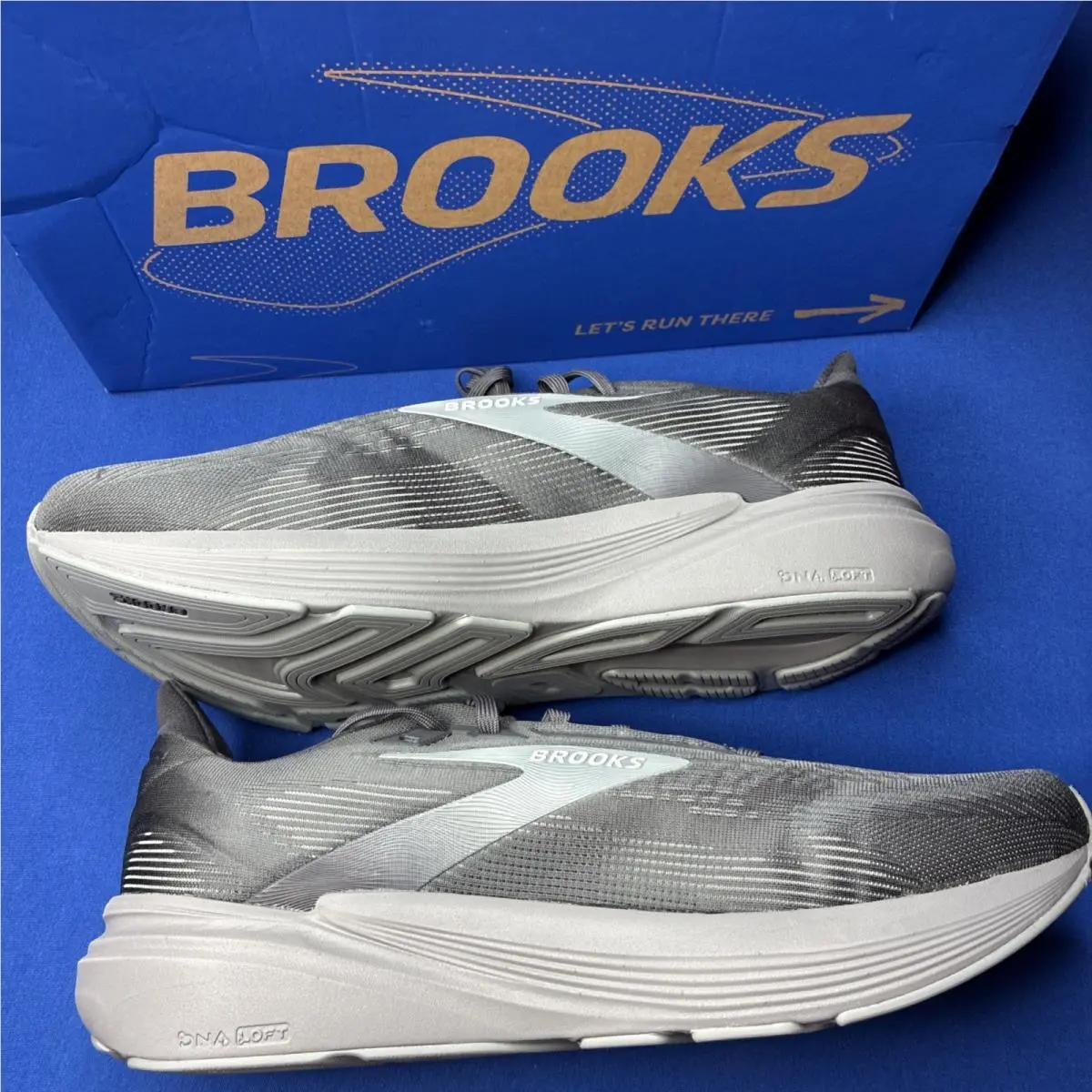 Brooks shoes - Brooks Revel - Revel - 120468-2E-014 - Gray 0