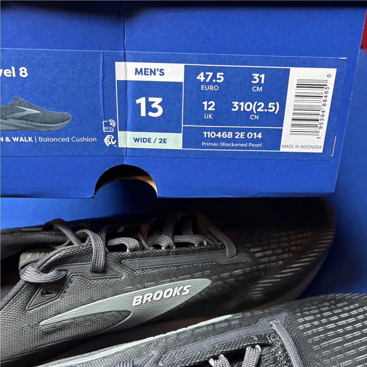 Brooks shoes - Brooks Revel - Revel - 120468-2E-014 - Gray 4