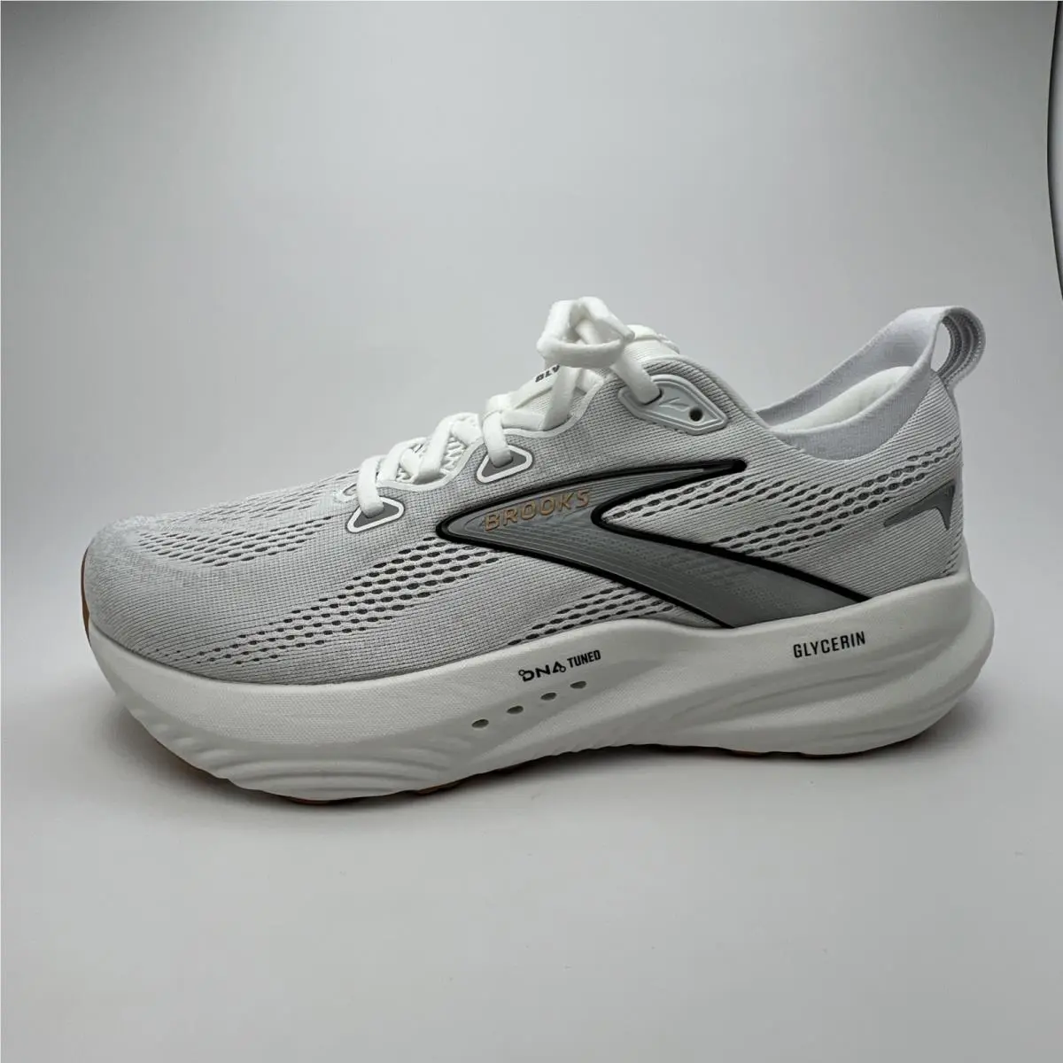 Brooks shoes - Brooks Glycerin 22 - Glycerin - 120434-1D-135 - White, Grey, Black (UPC: 195394677225) 5