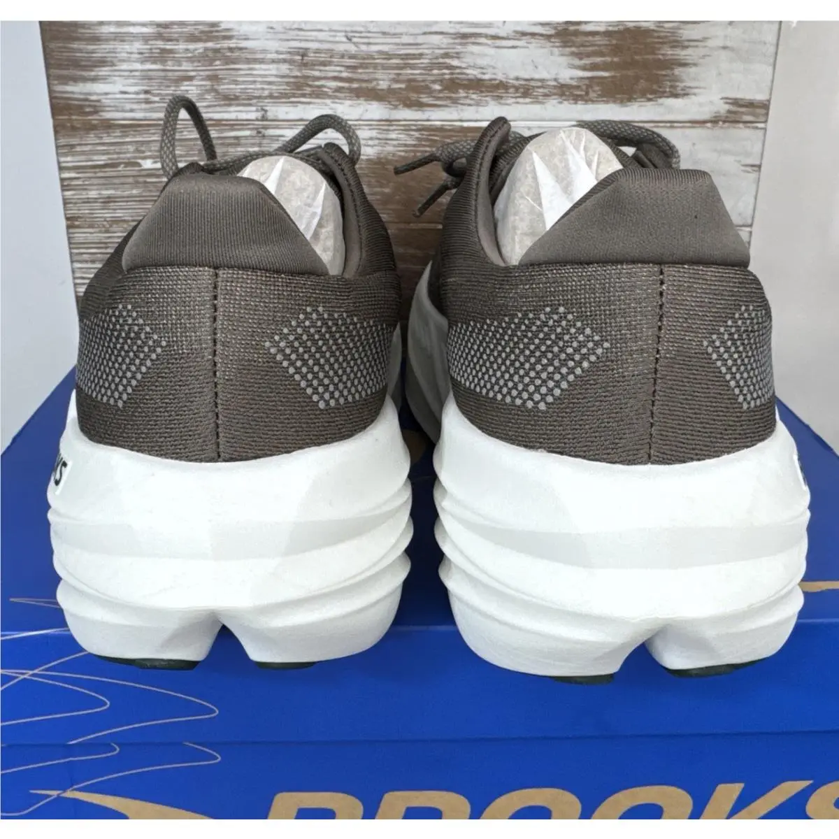 Brooks shoes - Brooks Glycerin Max - Glycerin Max - 110447 1D 284 - Falcon/Green/Londo Fog (UPC: 0195394584165) 7