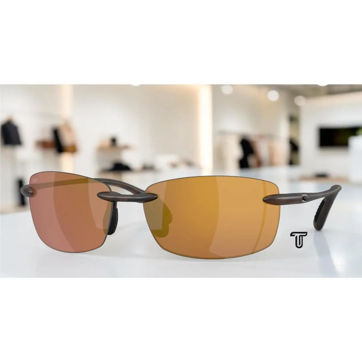 Costa 6S9071 907110 Ballast Matte Tortoise Gold Polarized 60 mm Men`s Sunglasses - Frame: Matte Tortoise, Lens: Gold Mirror