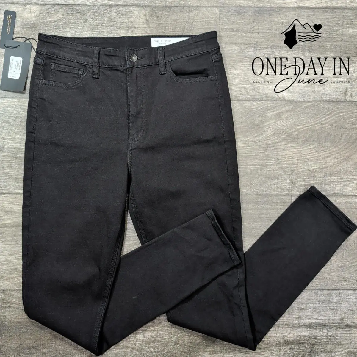 Rag Bone High Rise Skinny Jeans Size 6 28