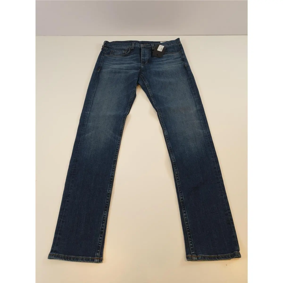 Rag Bone Fit 1 Extra Slim Fit Jeans In Throop Size: 33 Button Fly by Rag & Bone