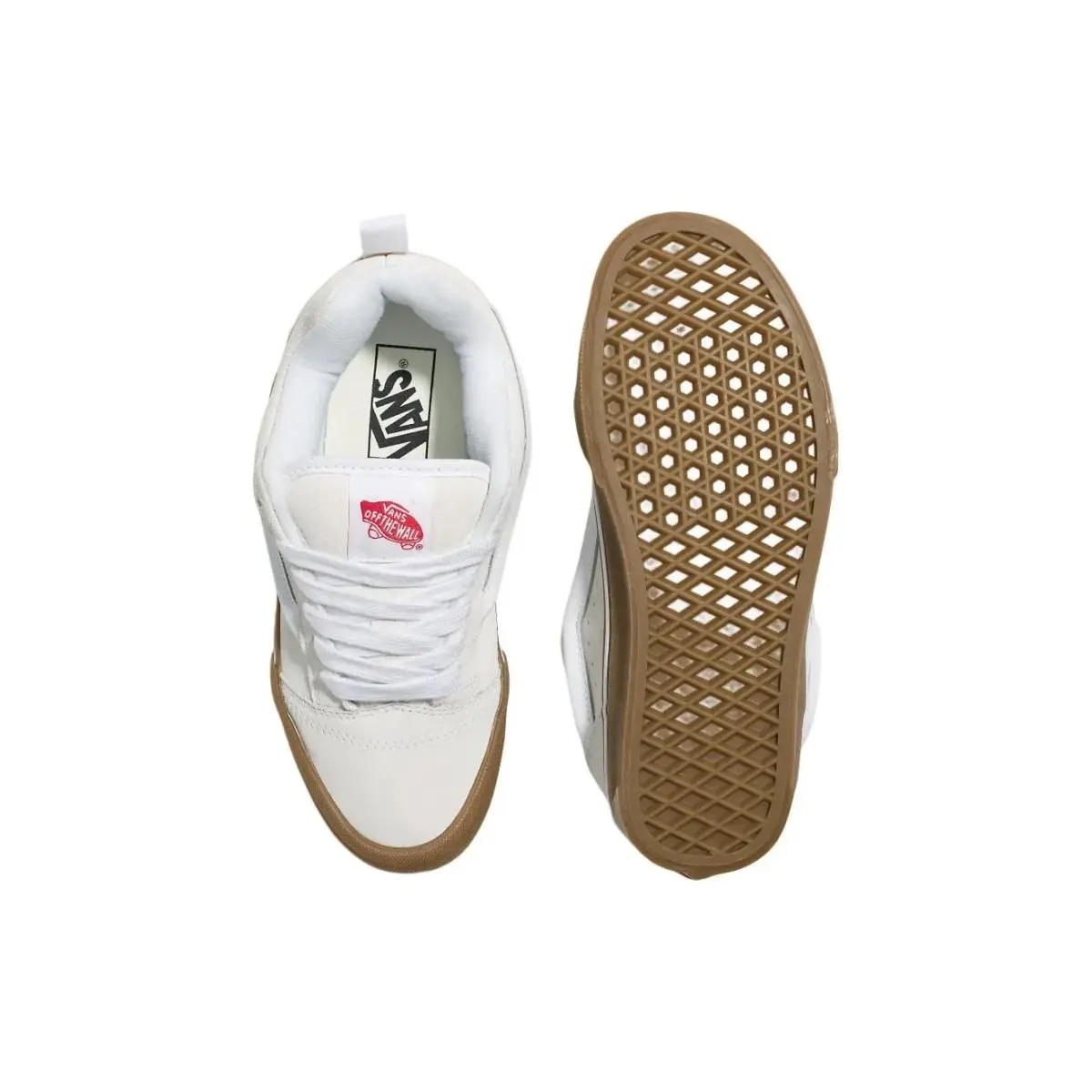 Vans shoes - VANS Knu-Skool - VN0009QCWHT - White 2