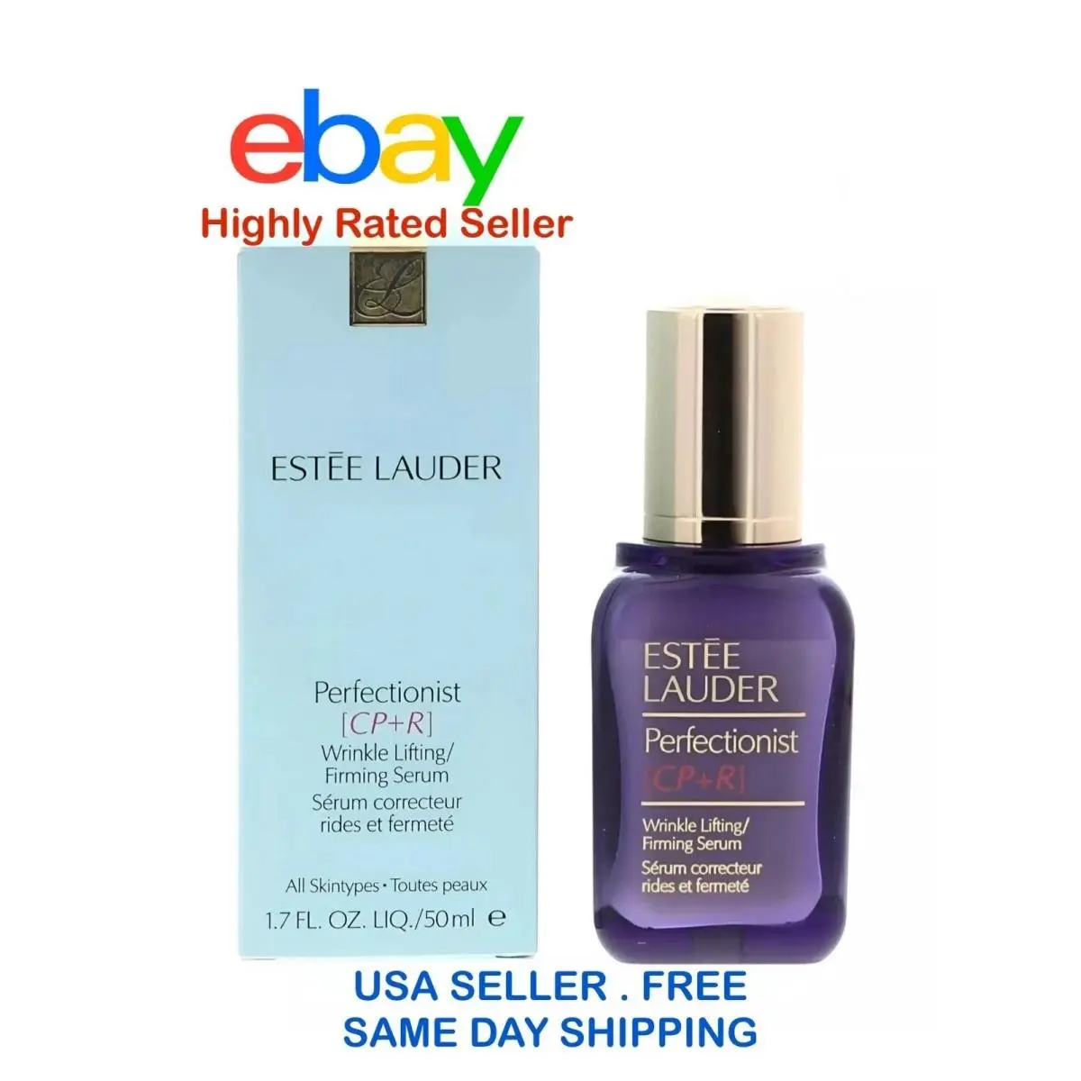 Estee Lauder Perfectionist Cp+r Wrinkle Lifting Firming Serum 1.7oz 50ml