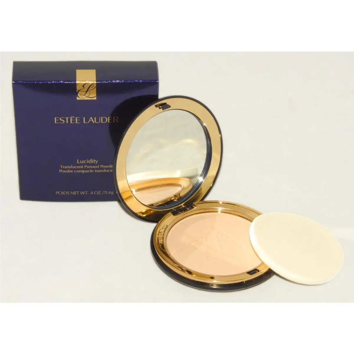 Estee Lauder Lucidity Pressed Powder 01 Light .4 oz Rare
