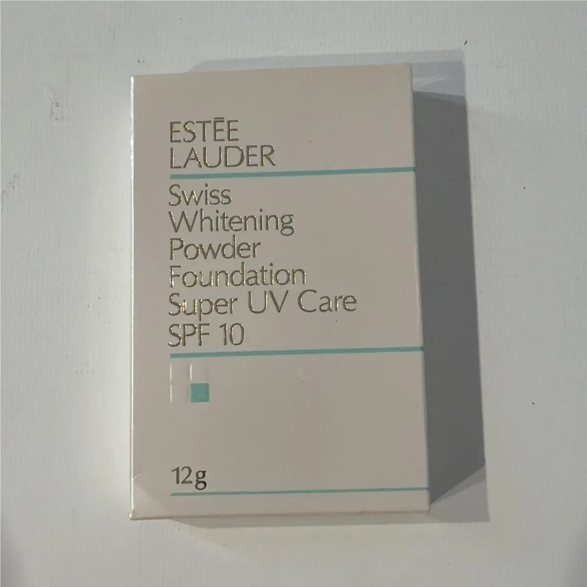 Estée Lauder 12g Swiss Whitening Powder Foundation Super UV Care Spf 10