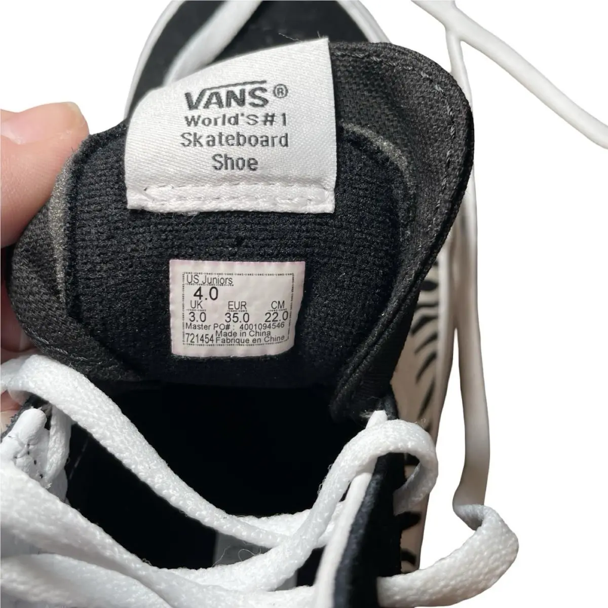 Vans shoes - Vans Sk8-Hi - Black 4