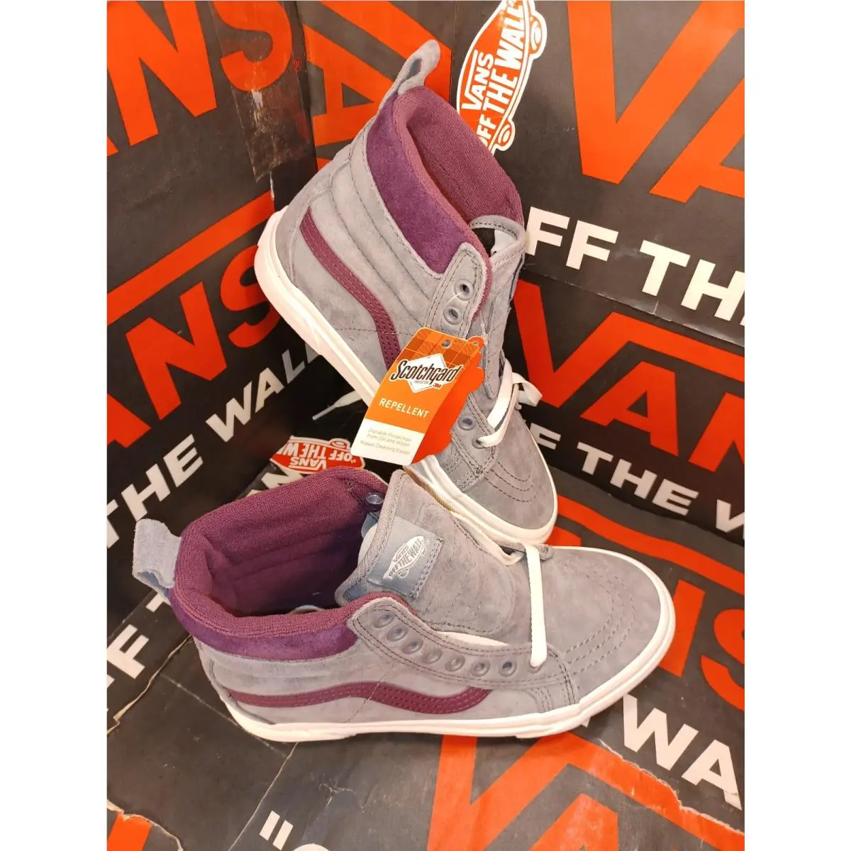 Vans shoes - Sk8 Hi - VNOA4BV6V7B - Gray 8