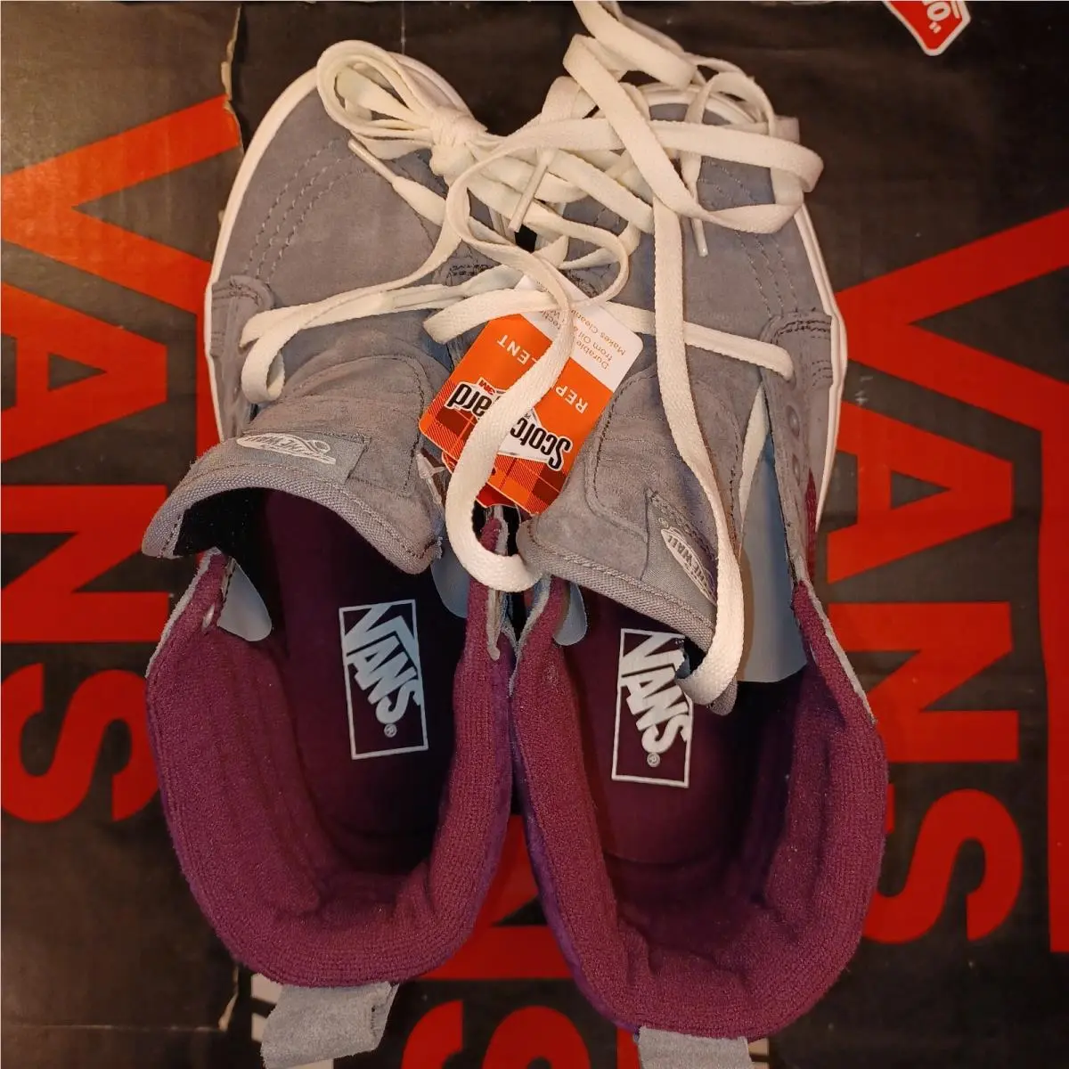Vans shoes - Sk8 Hi - VNOA4BV6V7B - Gray 9