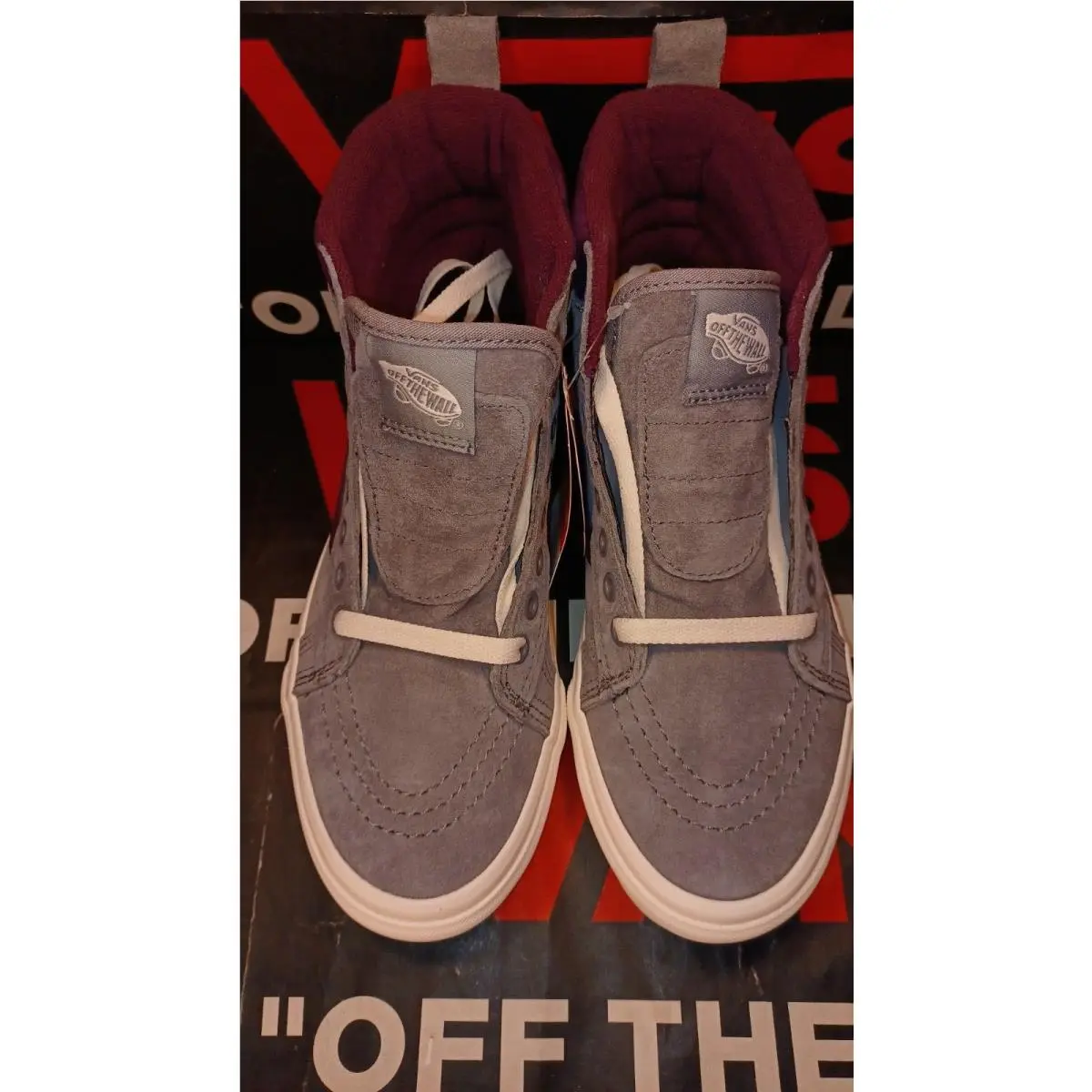 Vans shoes - Sk8 Hi - VNOA4BV6V7B - Gray 10