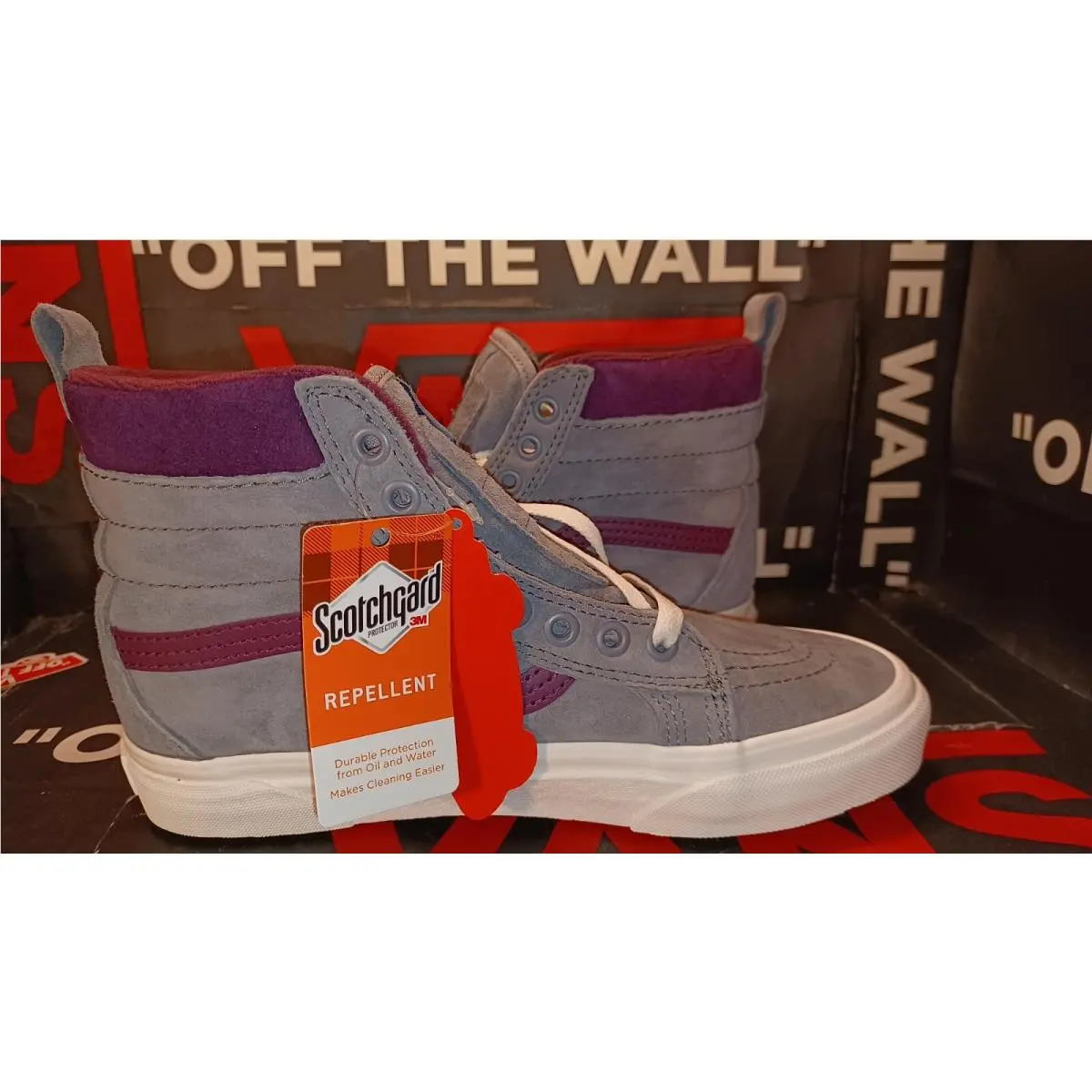Vans shoes - Sk8 Hi - VNOA4BV6V7B - Gray 1