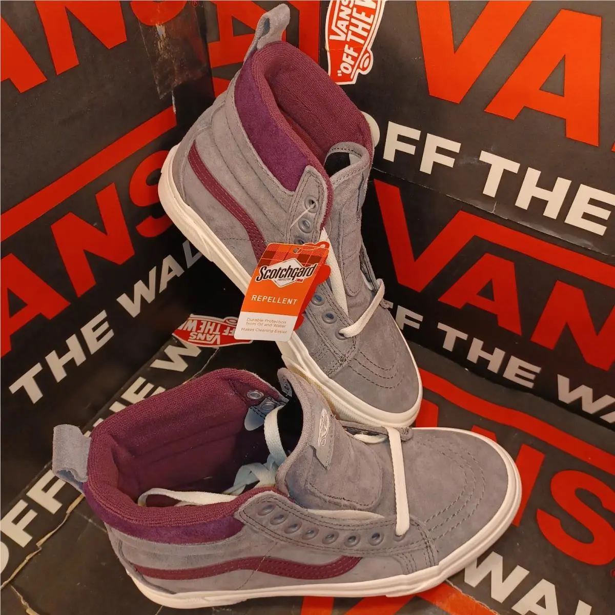 Vans shoes - Sk8 Hi - VNOA4BV6V7B - Gray 2
