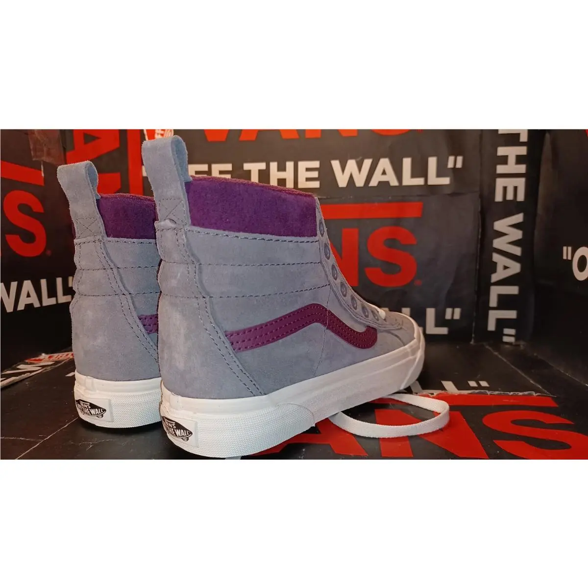 Vans shoes - Sk8 Hi - VNOA4BV6V7B - Gray 3