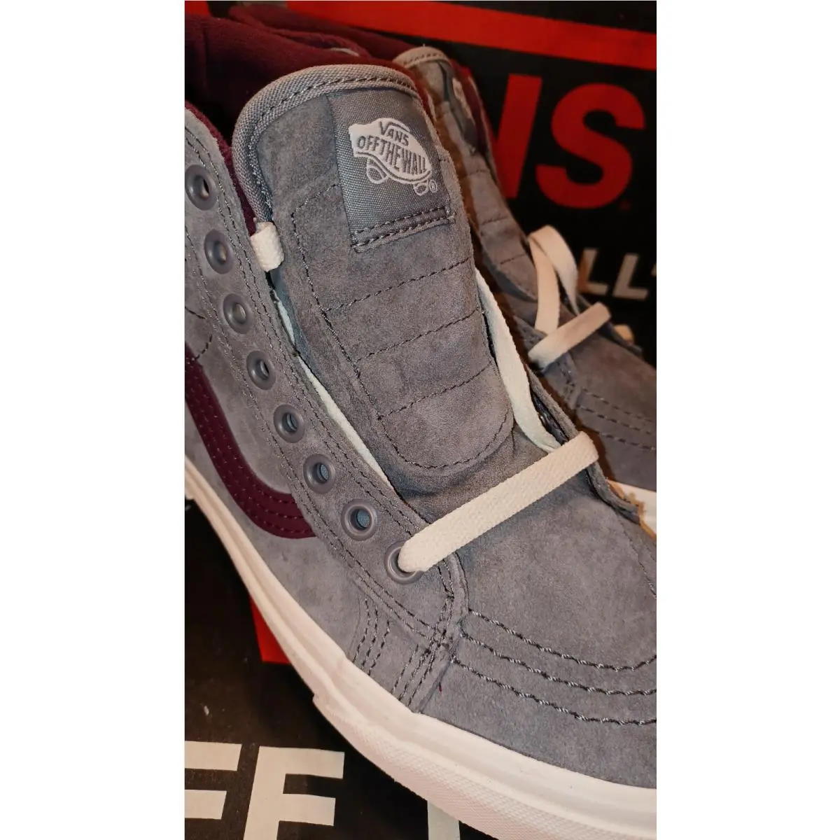 Vans shoes - Sk8 Hi - VNOA4BV6V7B - Gray 6