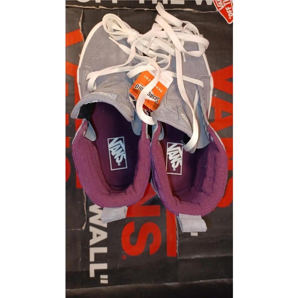 Vans shoes - Sk8 Hi - VNOA4BV6V7B - Gray 7