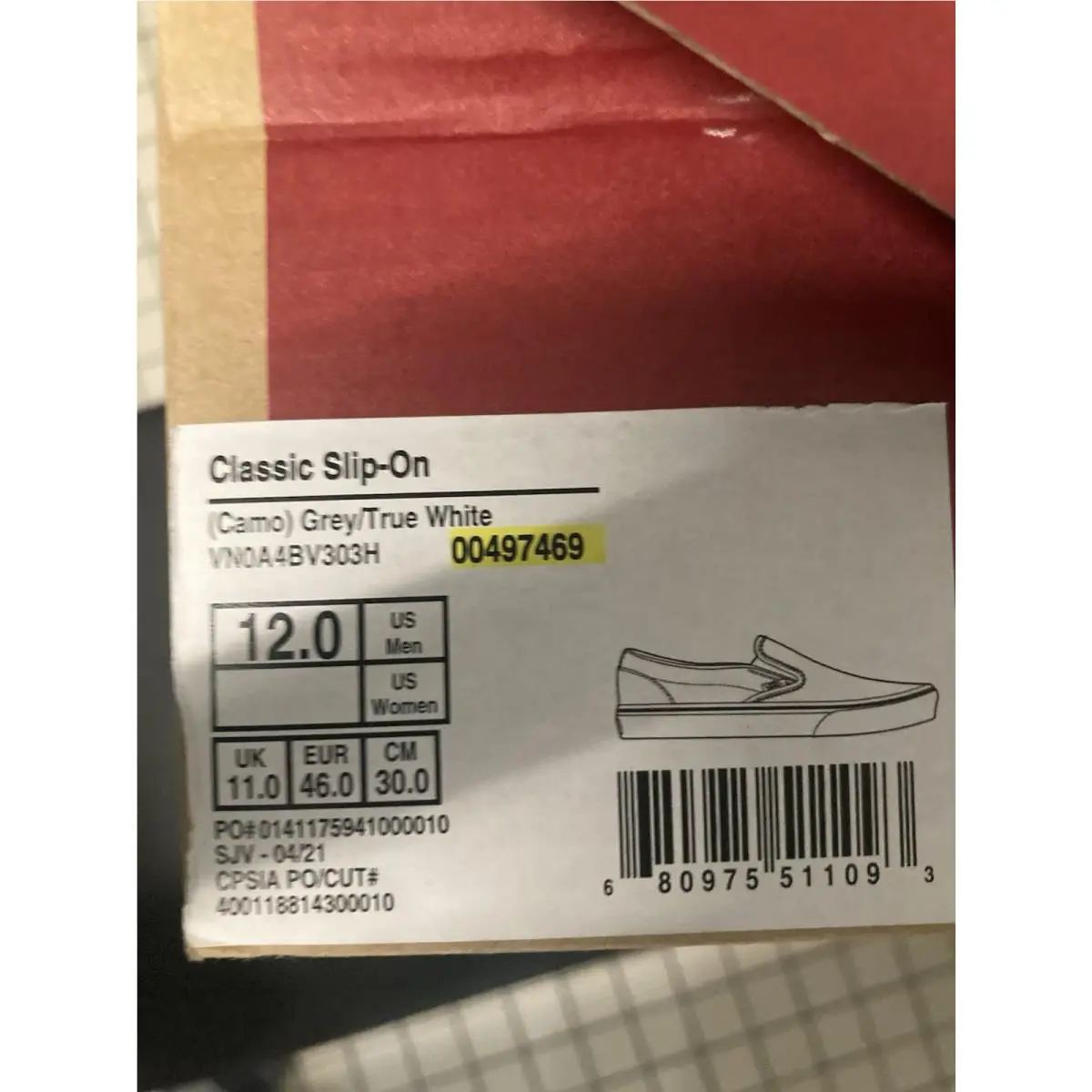 Vans shoes - VANS Classics - Classics - Black White Camouflage 2