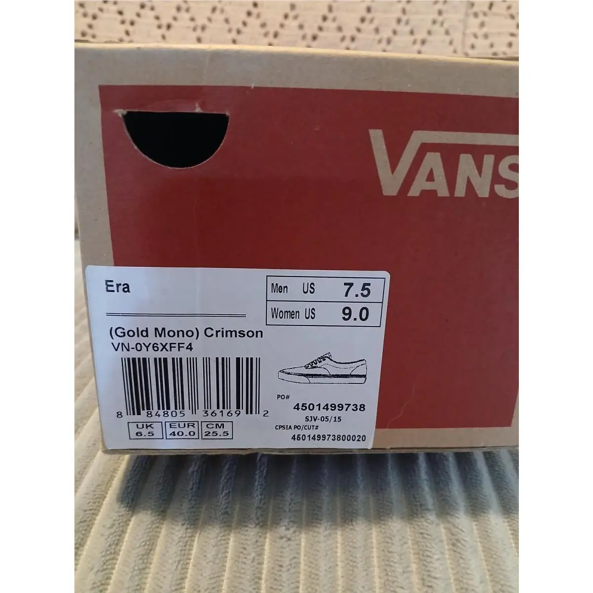 Vans shoes - Red 3