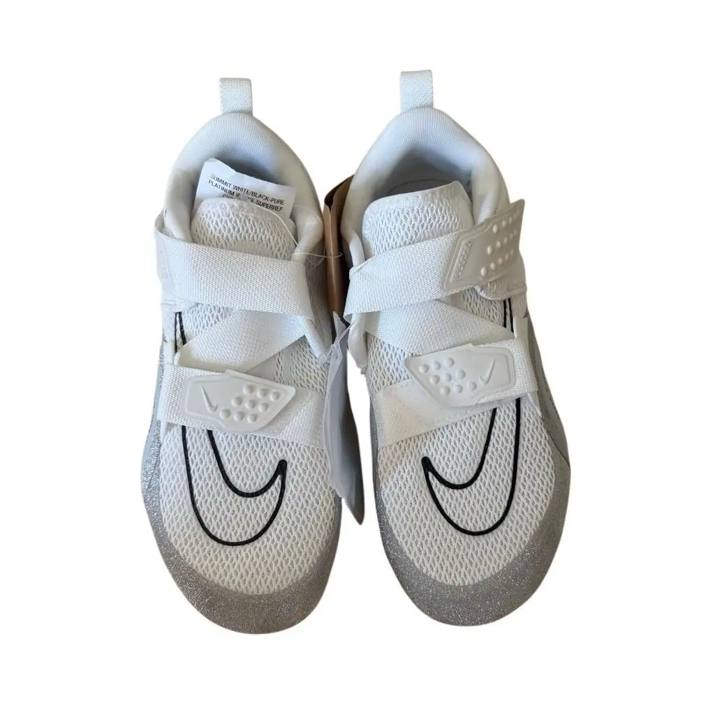 Nike Superrep Cycle 2 Womens Size 7.5 Next Nature Premium Pure Platinum Glitter