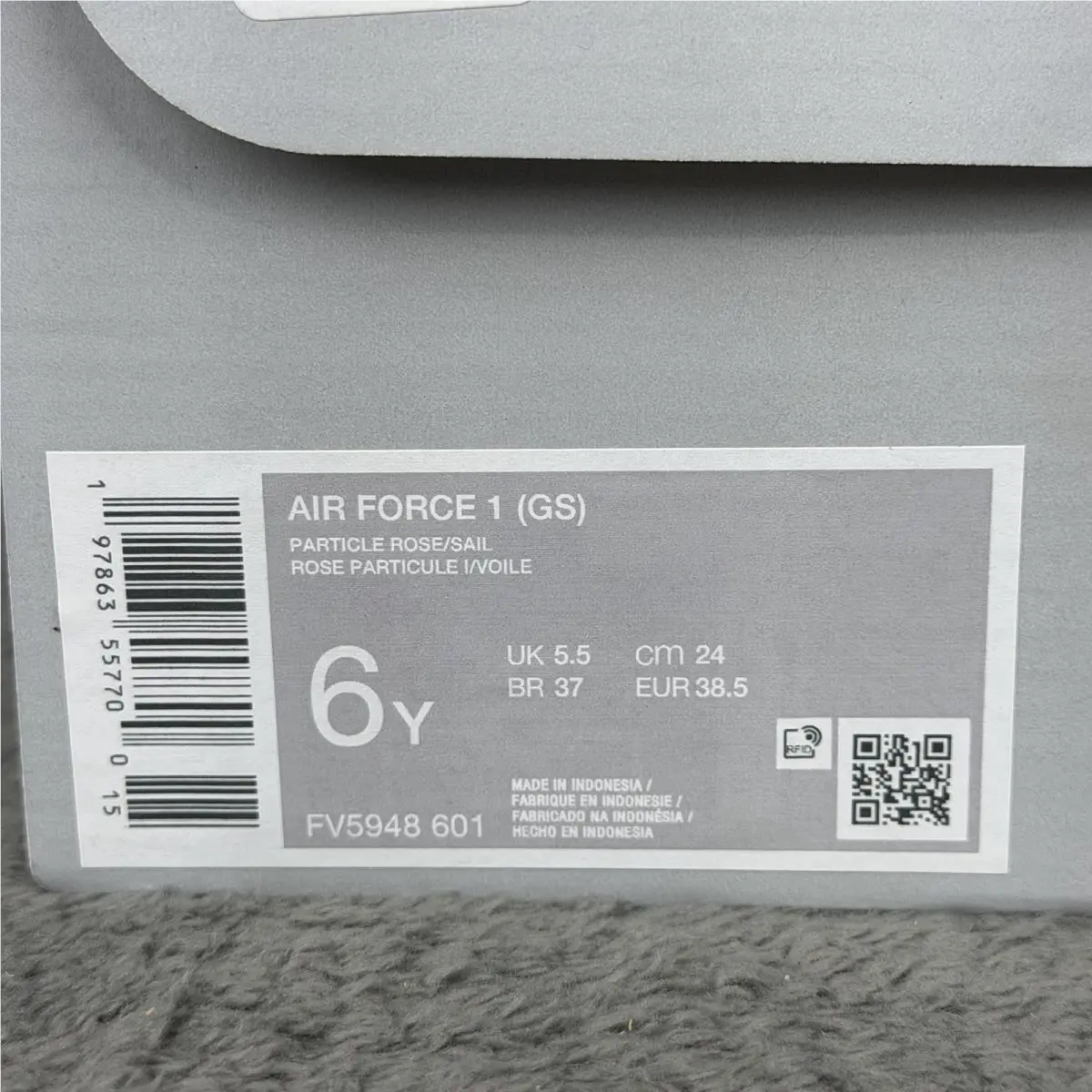 Nike shoes - Nike Air Force 1 - Air Force - FV5948-601 - Particle Rose Sail 2