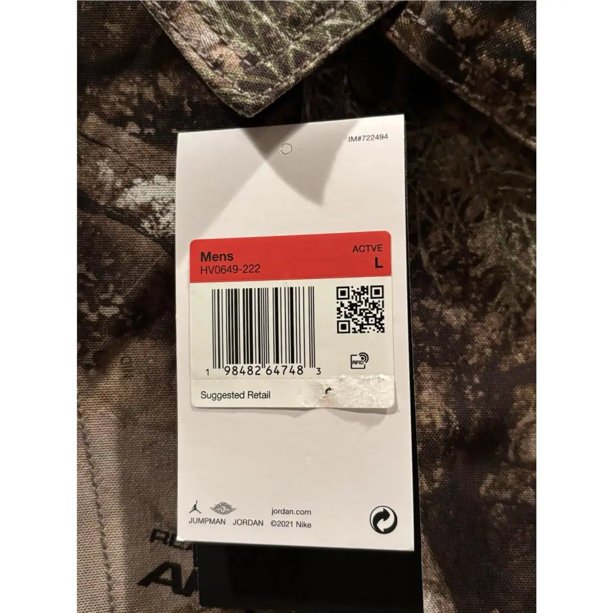 Nike clothing - HV0649-222 - HV0649-222 - Medium Olive/Sail 3