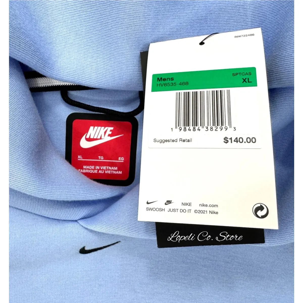 Nike clothing - HV6535468 - HV6535468 - Blue (UPC: 198484405050) 1