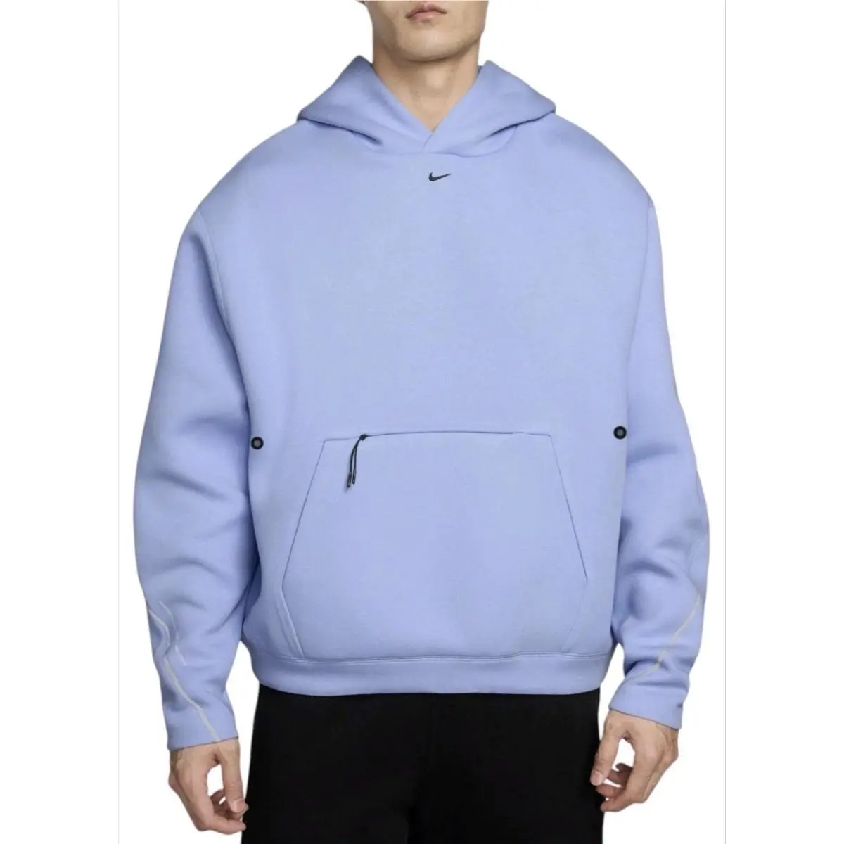 Nike Tech Fleece Oversized Hoodie Lab Air Logo Hoodie HV6535-468 Men Size Small