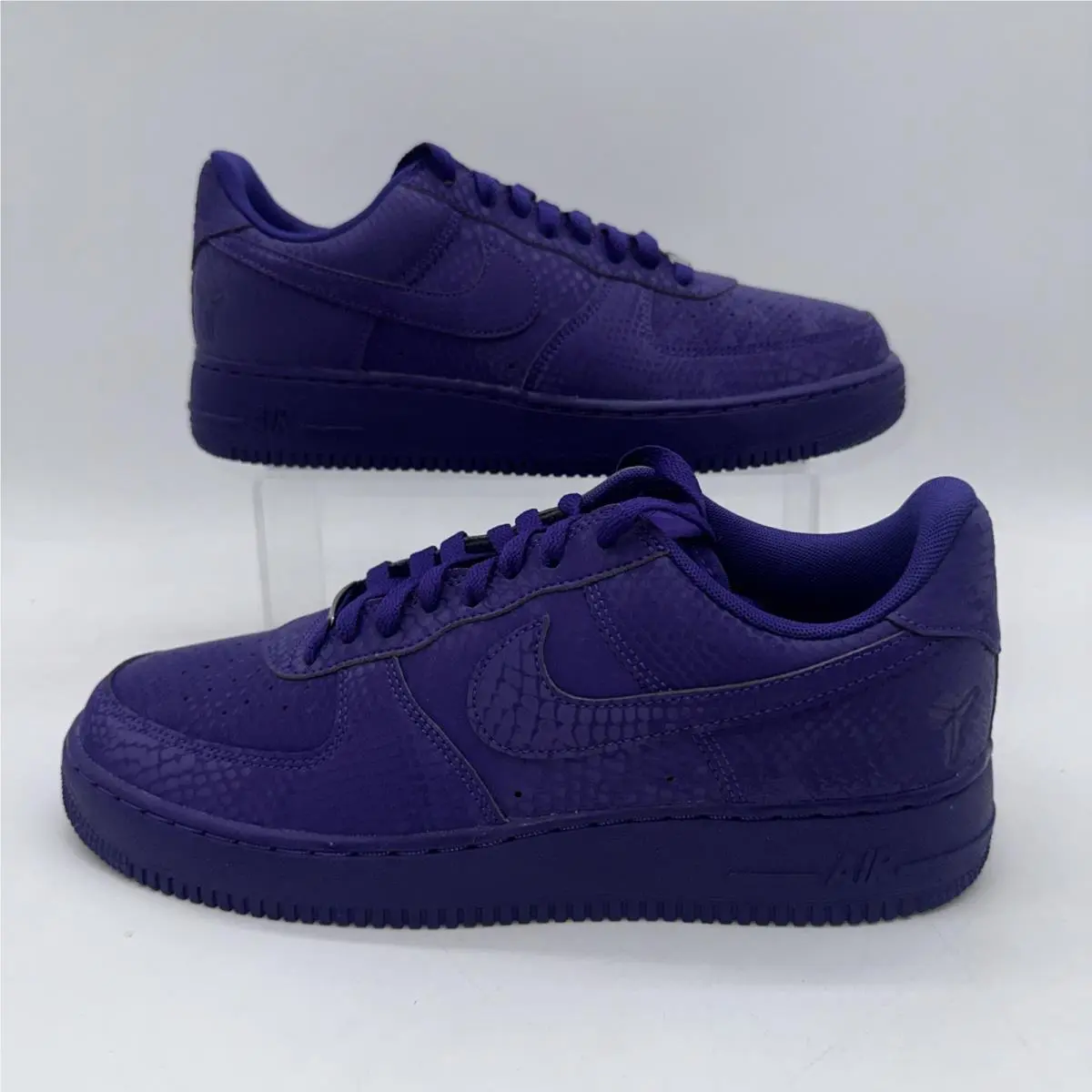 Men`s Size 12 Air Force 1 Low IB0018 500 Purple Kobe Basketball Sneaker by Nike