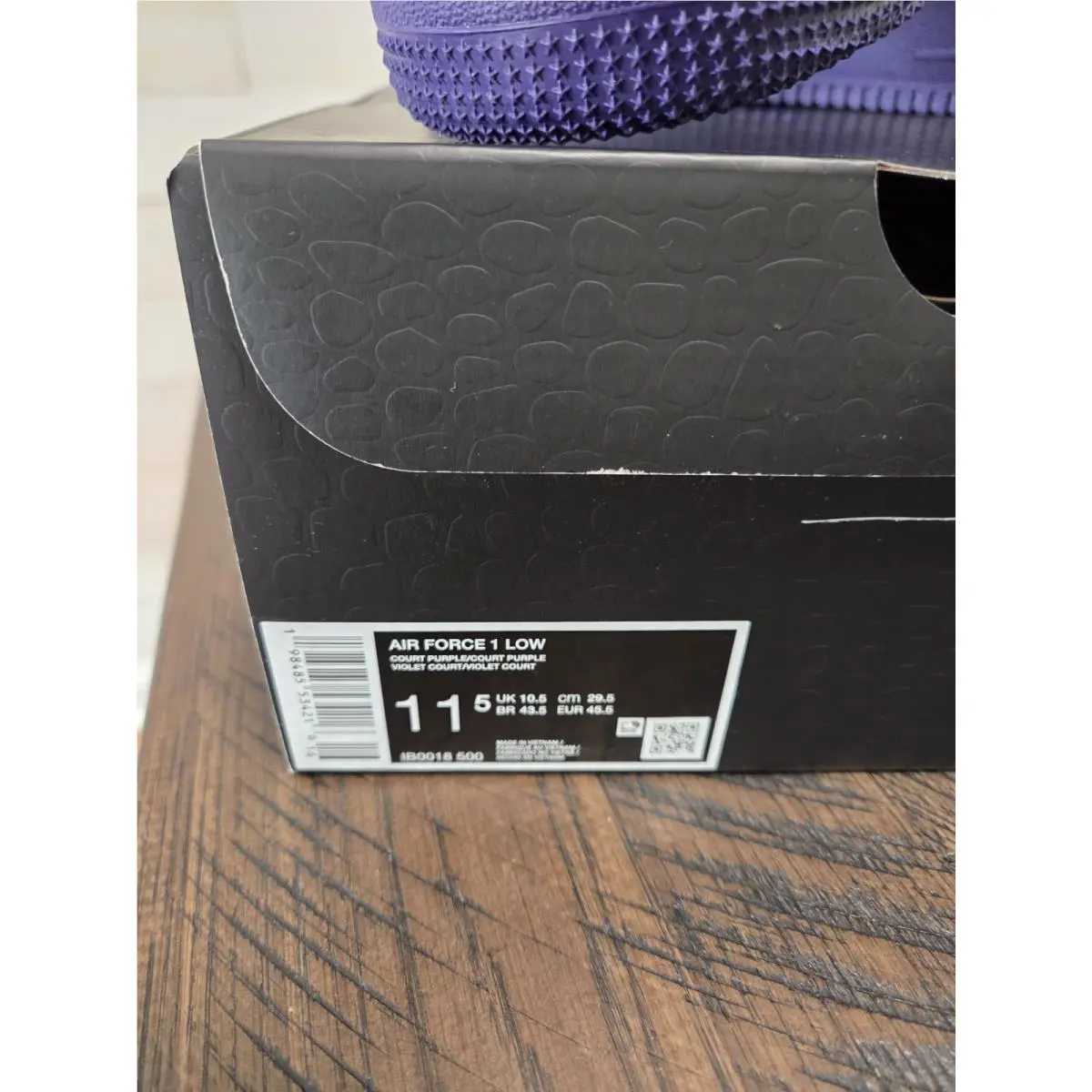 Nike shoes - Nike Air Force 1 - Air Force - IB0018-500 - Purple 3
