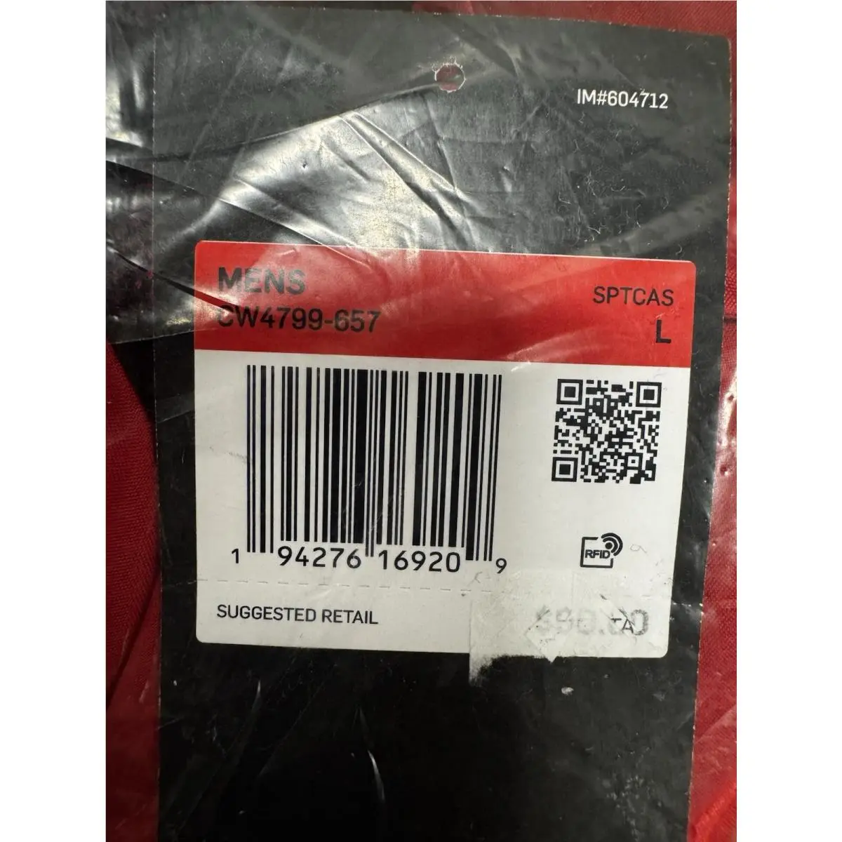 Nike clothing - CW4799-657 - CW4799-657 - Red, Manufacturer: University Red/Black 3